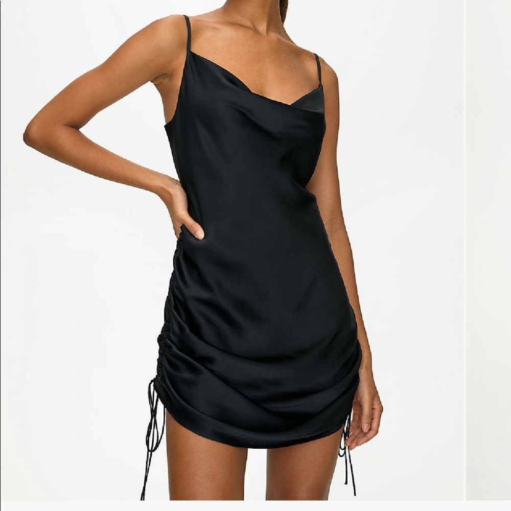 wilfred Only Ruched Slip Dress from Aritzia